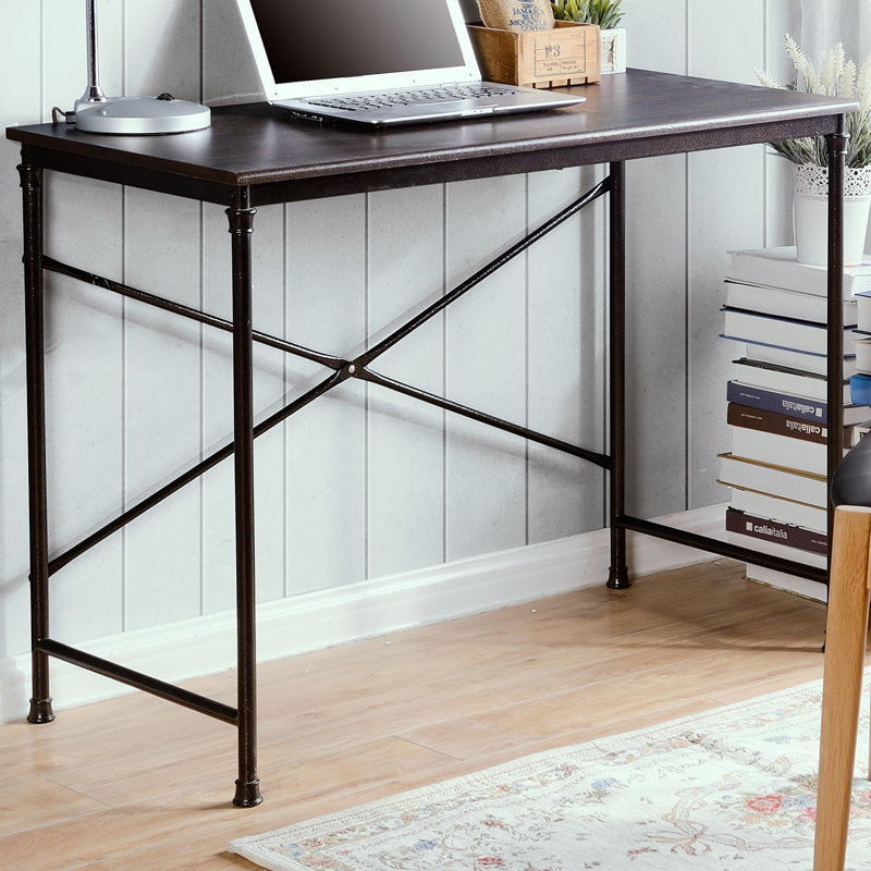 Homestar Prospero Writing Desk with Metal Leg & Reviews Wayfair